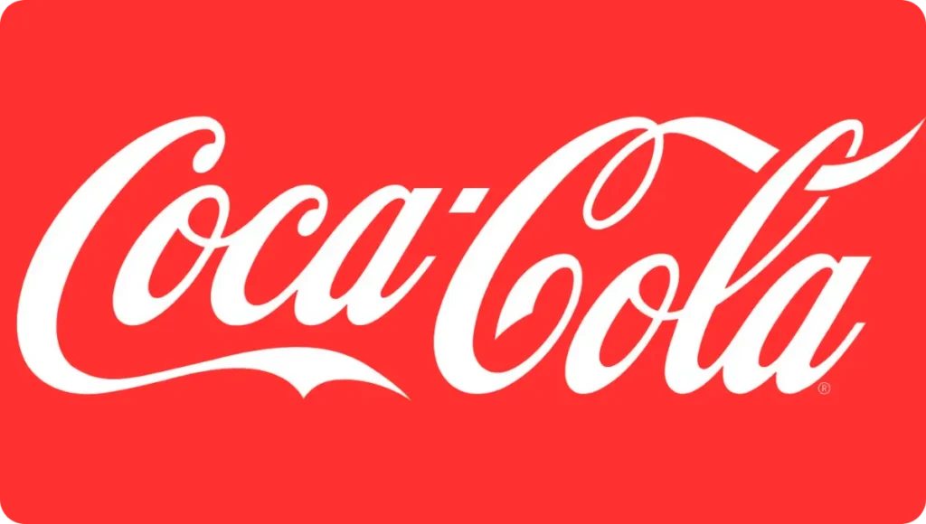 Colors Coca Cola logo