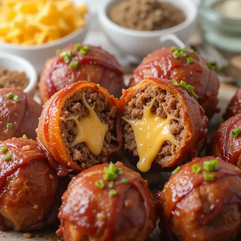 Cheddar-Stuffed BBQ Bacon Bombs That’ll Blow Your Mind