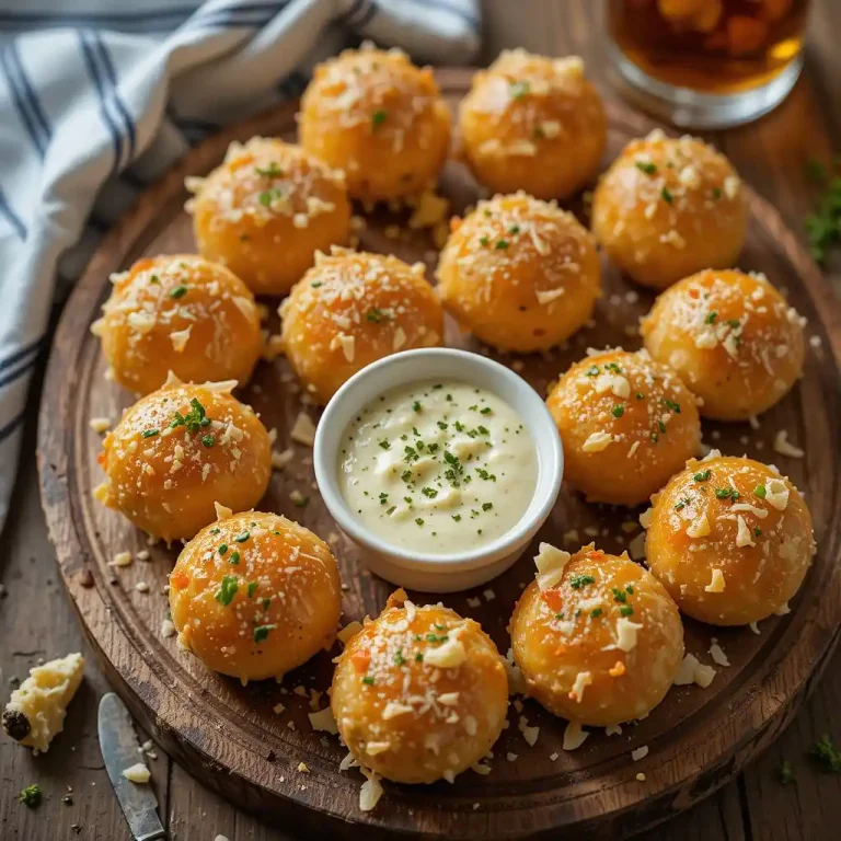 Garlic Parmesan Cheeseburger Bombs (Easy + So Addicting)