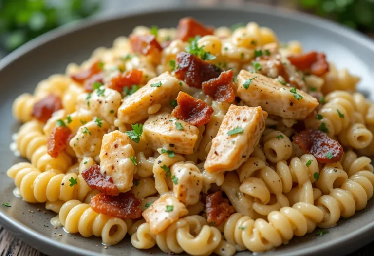 Creamy Chicken Bacon Ranch Pasta: Comfort Food Redefined