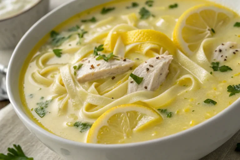 Avgolemono Soup: Greek Healing Lemon Chicken Soup Recipe