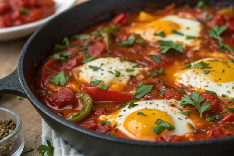 Shakshuka – The Ultimate Middle Eastern Poached Egg Dish
