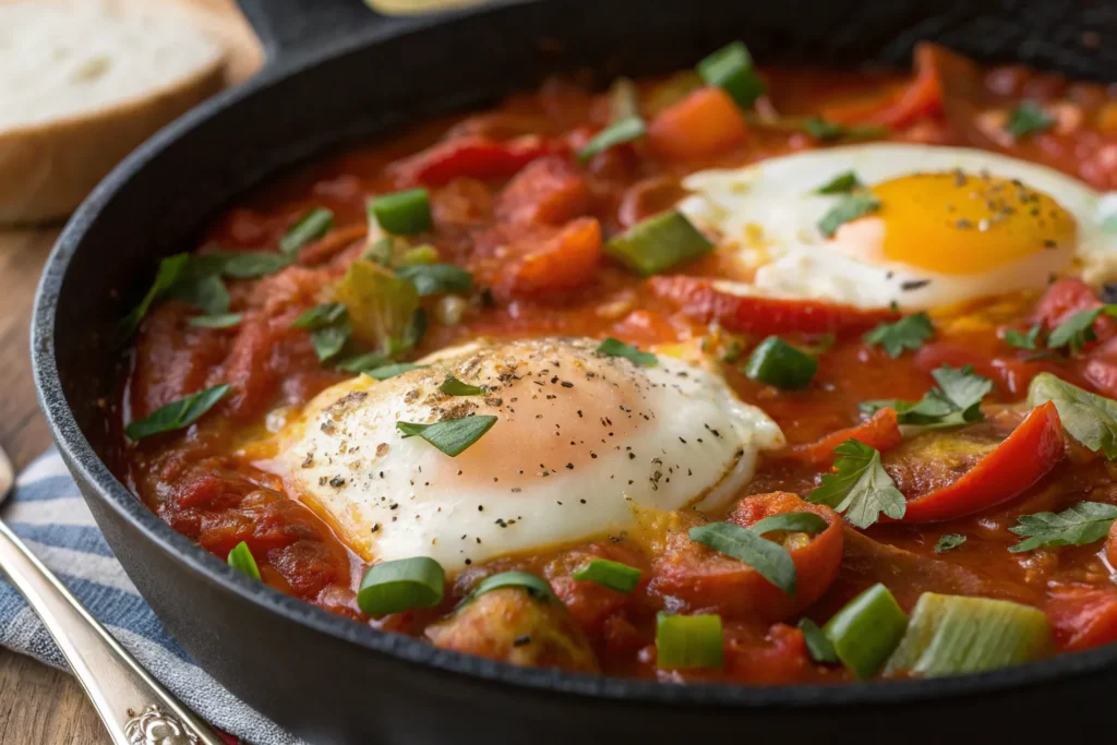 Shakshuka – The Ultimate Middle Eastern Poached Egg Dish