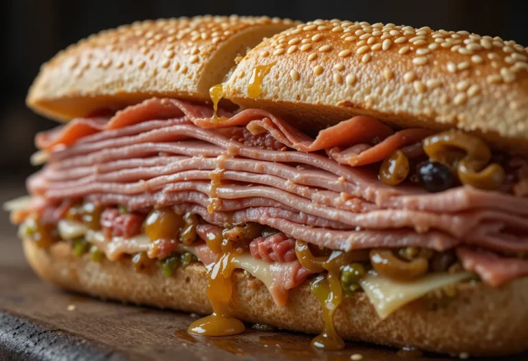 Ultimate Classic Italian Muffuletta Sandwich Recipe