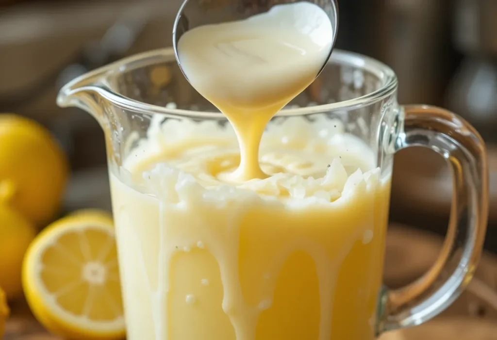 Creamy Condensed Milk Lemonade