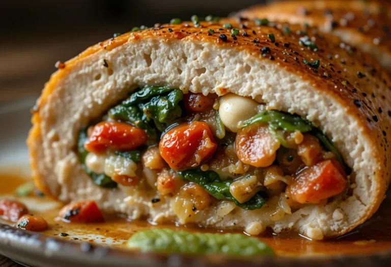 Stuffed Chicken Breast with Roasted Peppers – Juicy, Flavor-Packed, and Easy to Impress