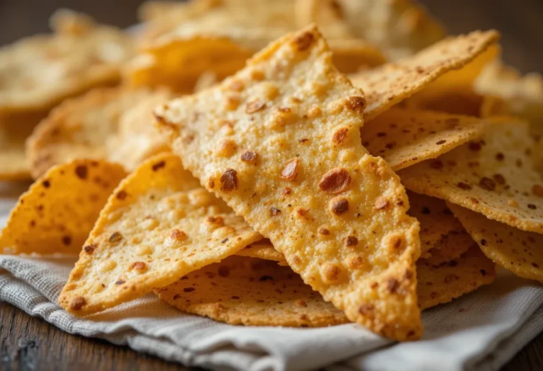 Crispy Baked Tortilla Chips with Just 3 Ingredients