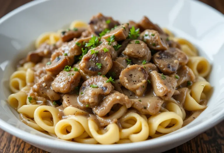 Classic Beef Stroganoff: A Creamy Comfort Dish