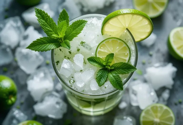 Creamy Coconut Lime Mojito: Refreshing Malibu Rum Coconut Drink Recipe