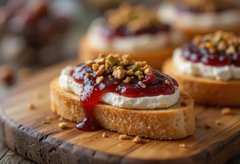 Cranberry and Brie Crostini – Elegant Holiday Appetizer Idea