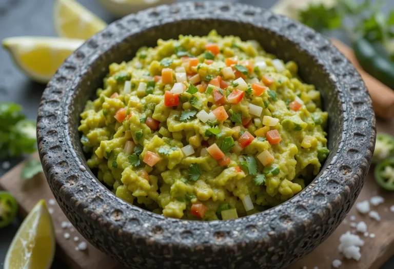 Authentic Guacamole Recipe – Easy & Flavorful Dip