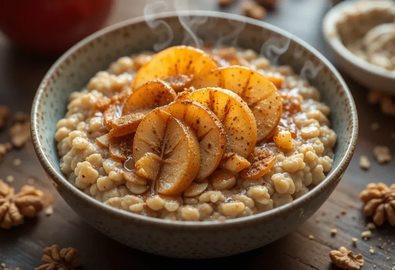 Apple Cinnamon Oatmeal Porridge – A Cozy, Wholesome Breakfast