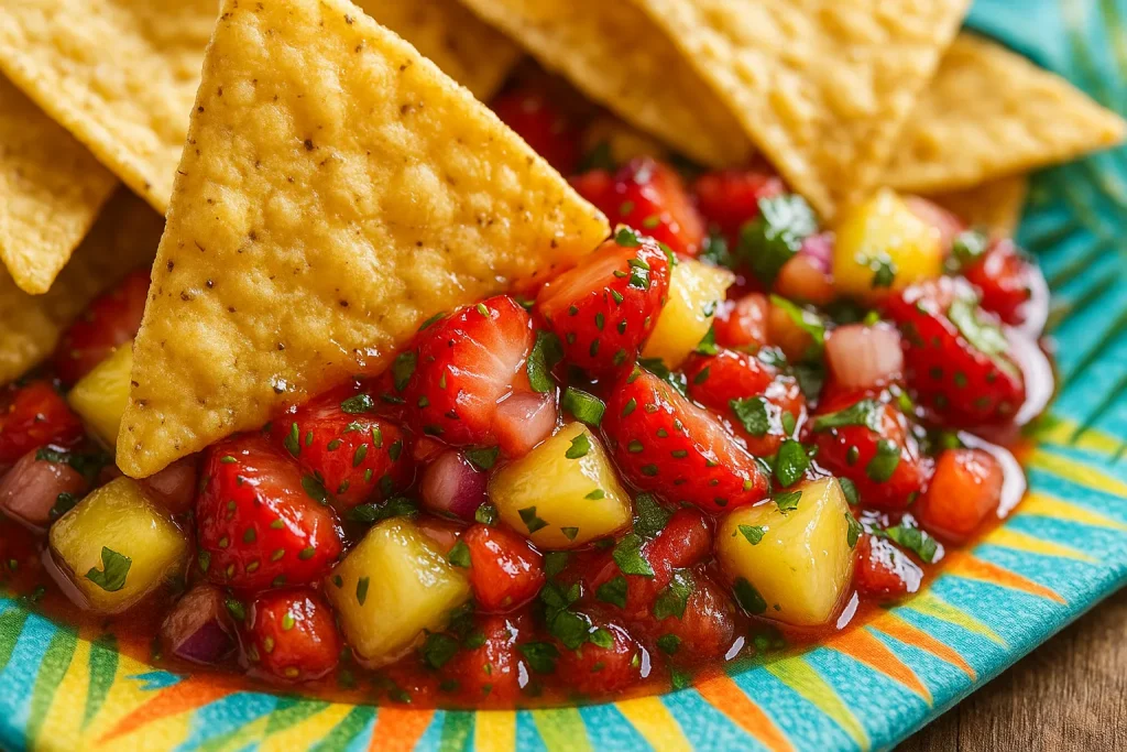 Strawberry Pineapple Salsa