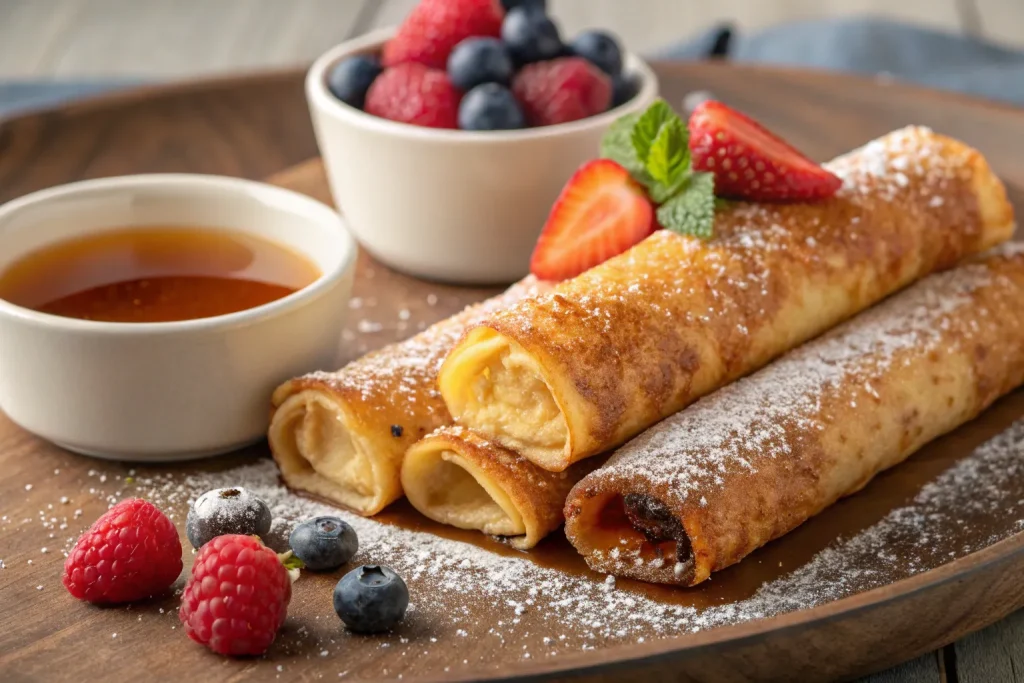 French Toast Rollups