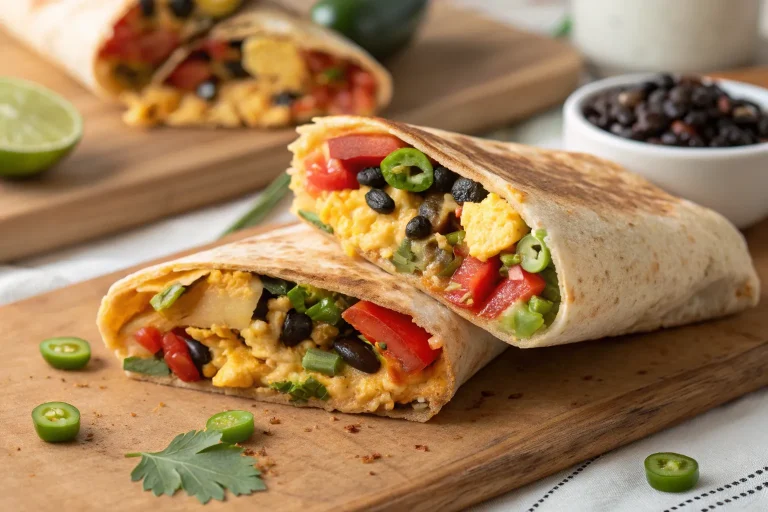 Spicy Southwest Breakfast Burritos – Bold, Hearty & Perfect for Mornings