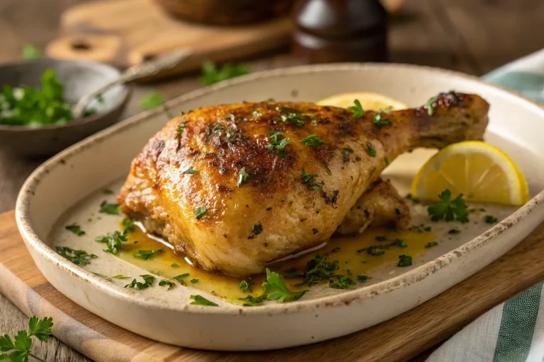 Baked Chicken Thighs – Juicy, Crispy & Effortlessly Delicious