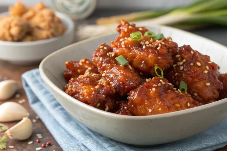 Korean Baked Honey Gochujang Chicken