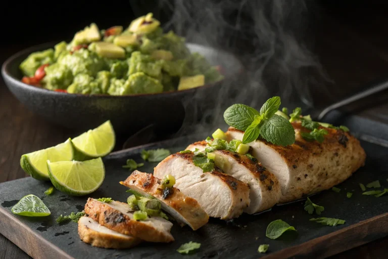 Fiesta Lime Chicken with Avocado