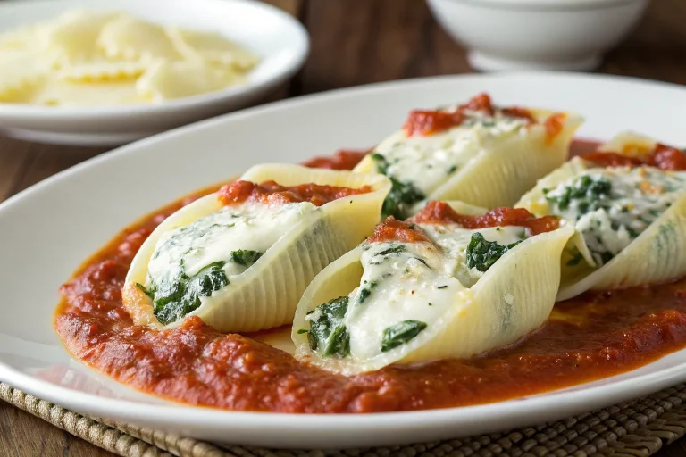 Easy Spinach and Ricotta Stuffed Shells – Cozy Comfort Food