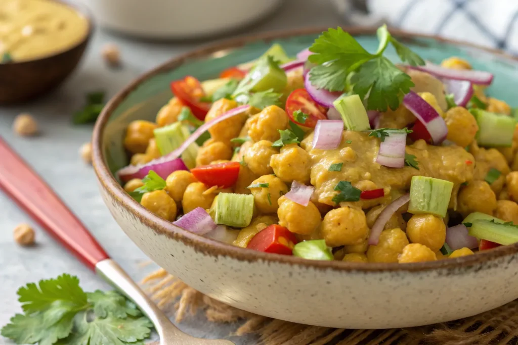 Best Curried Chickpea Salad