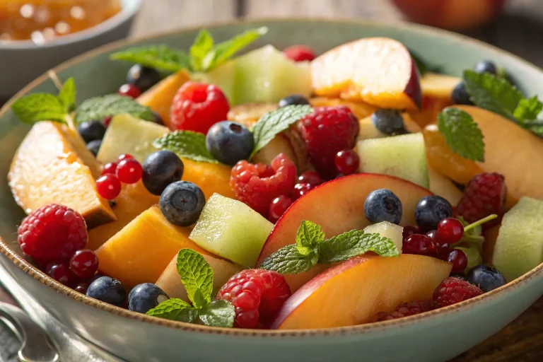 Summer Peach Fruit Salad: Fresh, Juicy & Irresistible