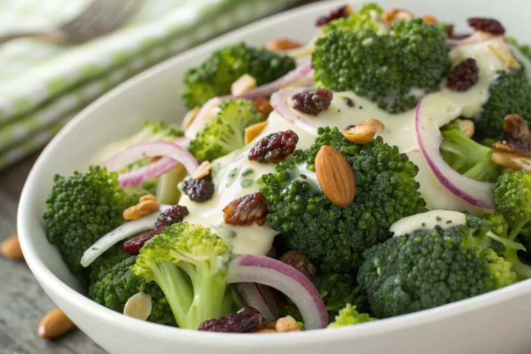 Broccoli Salad with Honey Dijon Dressing