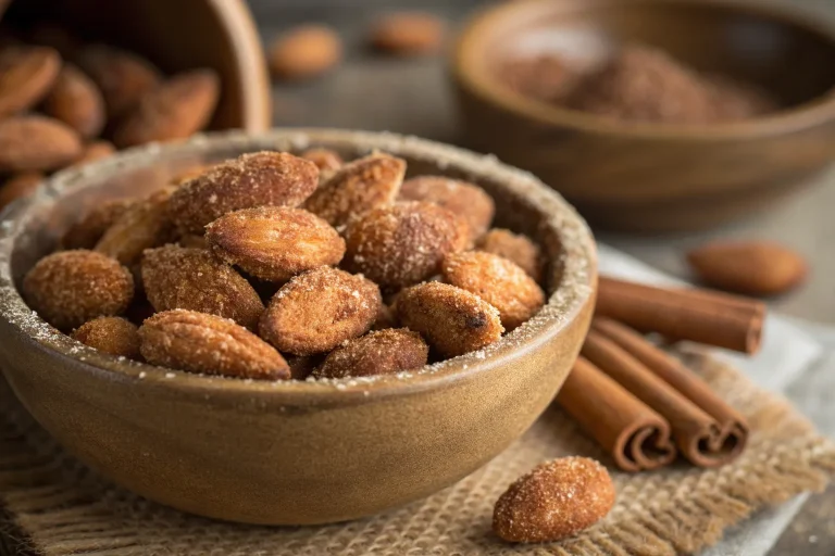 Cinnamon Roasted Almonds Recipe