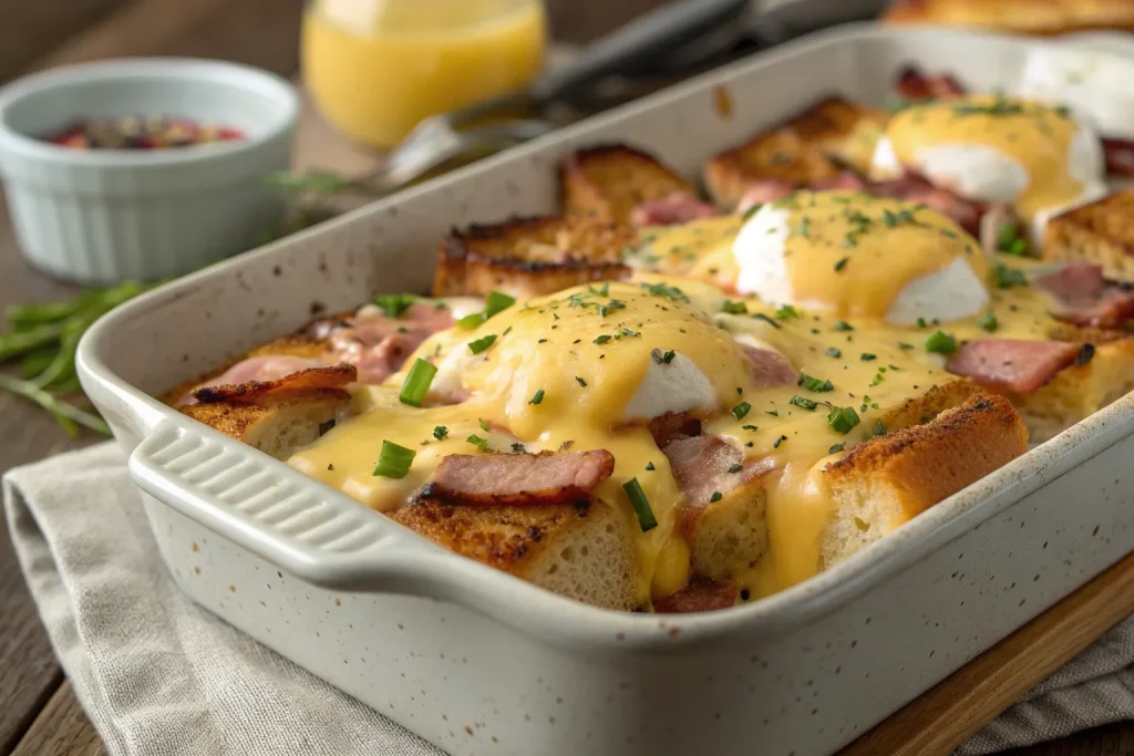 Eggs Benedict Casserole – Easy Brunch Favorite