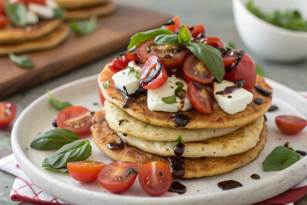Italian-Inspired Breakfast Tostadas