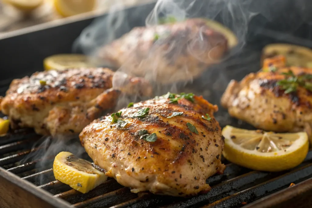 Lemon Pepper Chicken Thighs