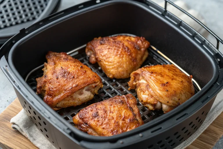 Air Fryer Chicken Thighs – Crispy, Juicy & Ready in Minutes