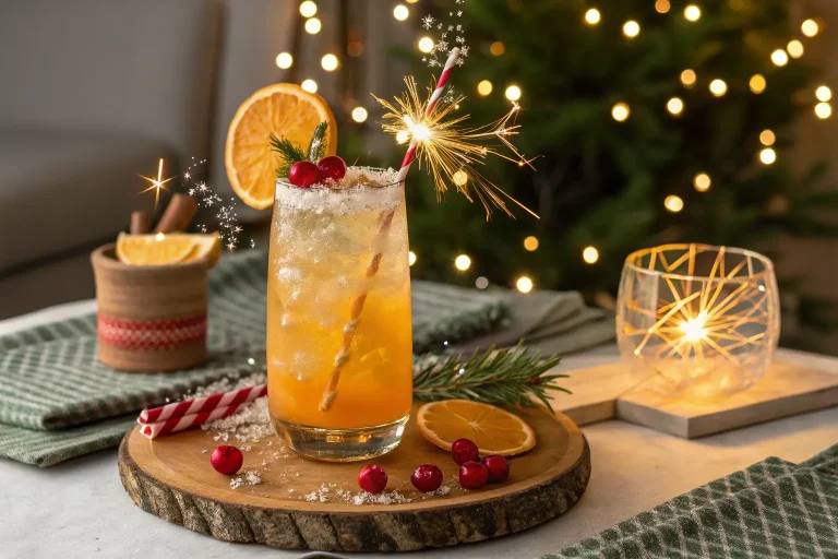 Holly Jolly Christmas Citrus Cocktail – Festive & Refreshing