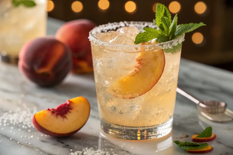 Refreshing Peach Mocktail Recipe 🍑