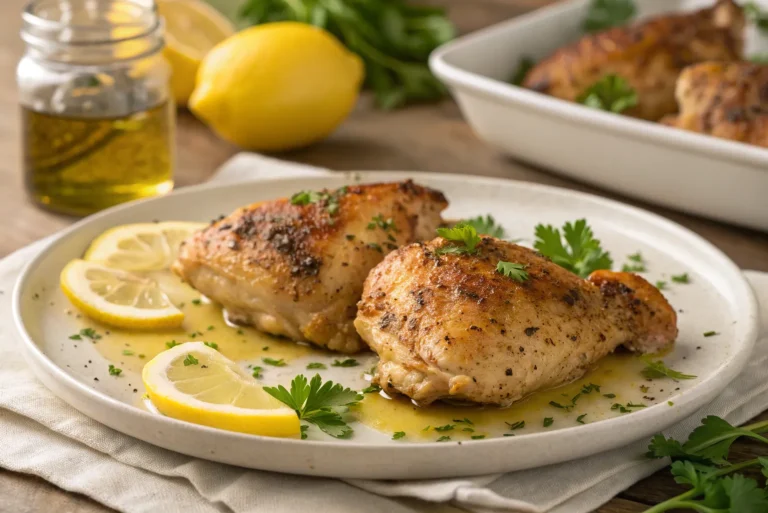 Lemon Pepper Chicken Thighs – Juicy, Zesty, and Irresistible