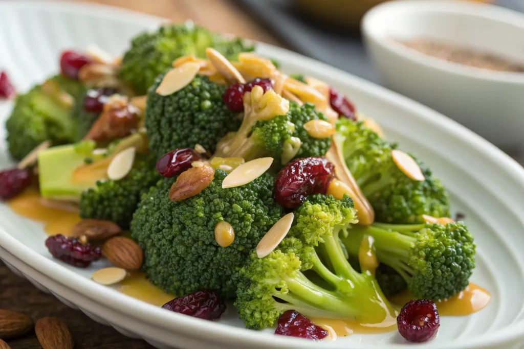 Broccoli Salad with Honey Dijon Dressing