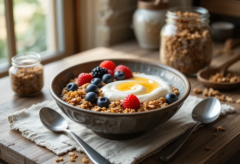 Five-Ingredient Vanilla Granola – Easy Homemade Granola Recipe