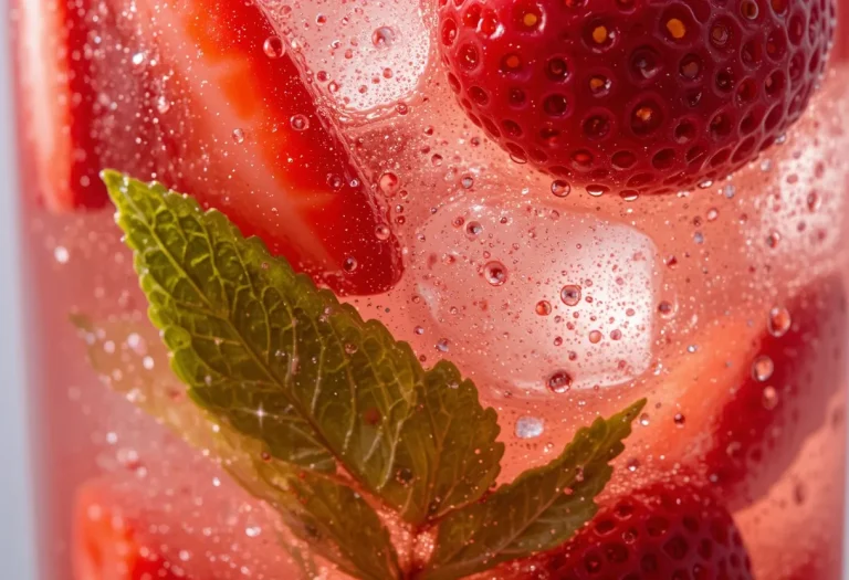 Refreshing Sparkling Strawberry Mocktail – Perfect for Summer Sipping