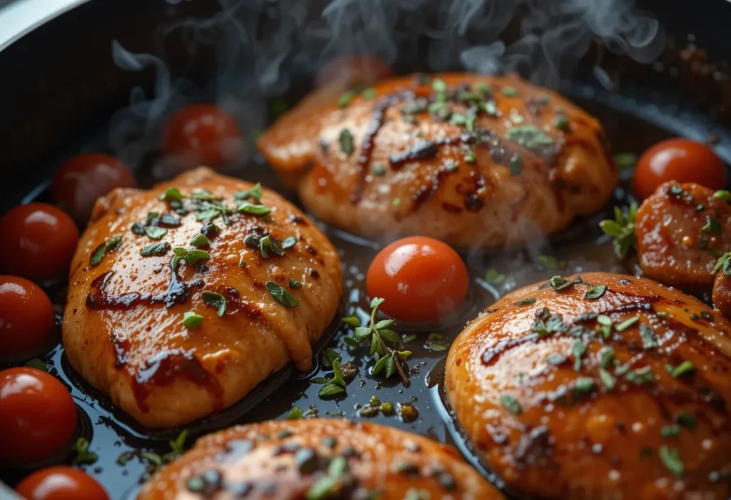 Easy One-Pan Balsamic Chicken