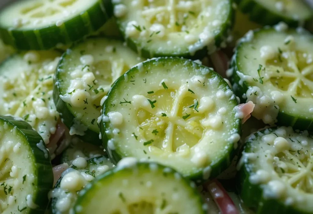 Creamy Cucumber Salad