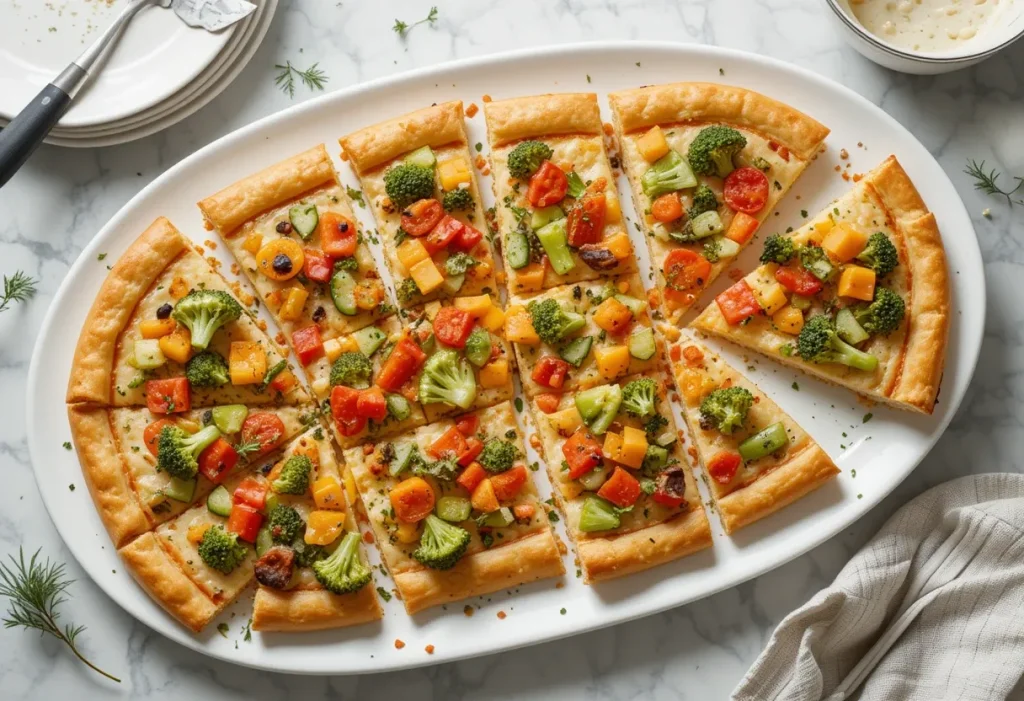 Veggie Pizza Appetizer