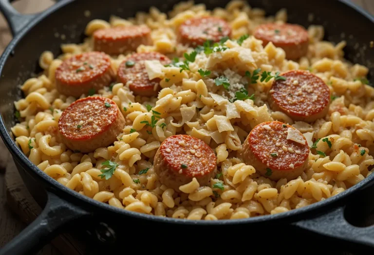 Creamy Chicken Sausage Orzo: A One-Pan Meal