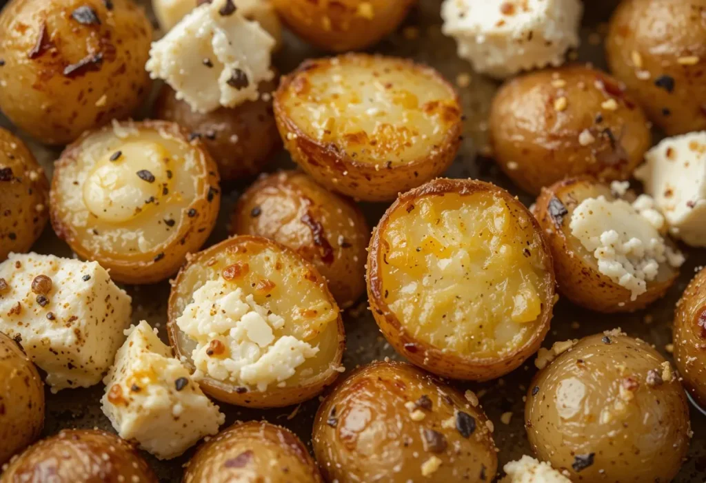 Baked Feta Roast Potatoes