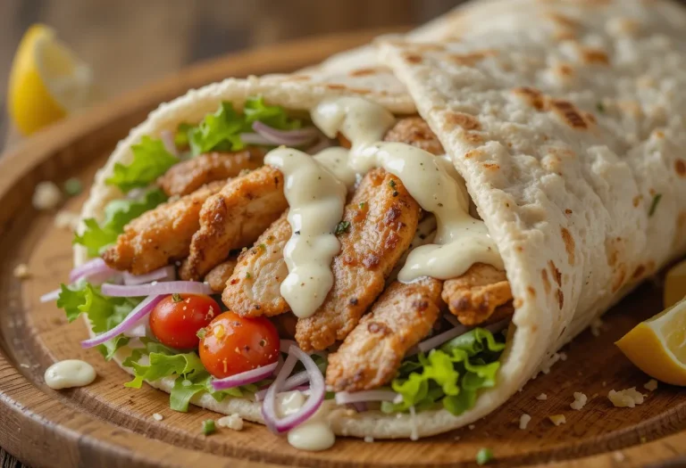 Chicken Shawarma with Creamy Garlic Sauce – Flavor-Packed & Better Than Takeout