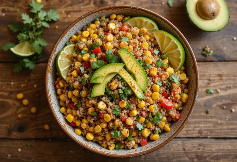 Mexican Street Corn Quinoa Salad – Bright, Zesty & Completely Plant-Based