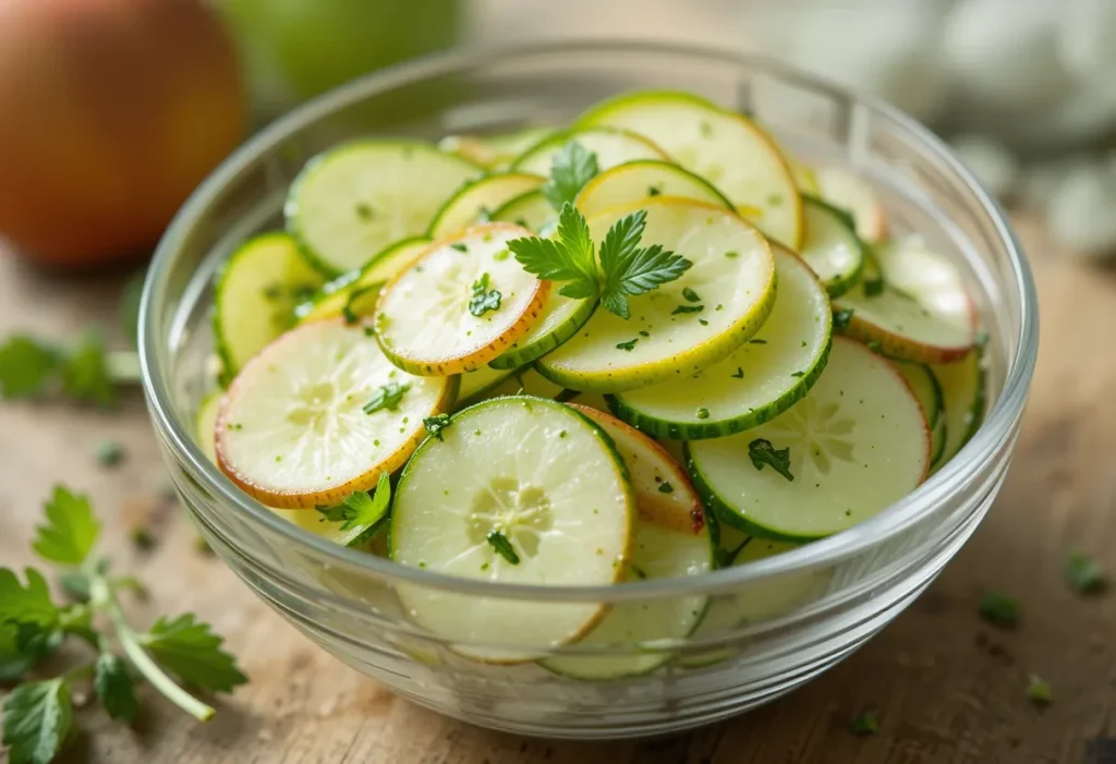 Cucumber Apple Salad
