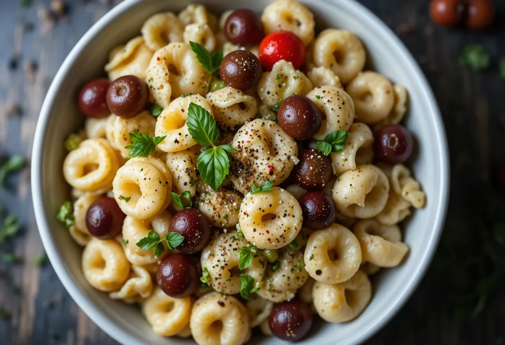 Italian Tortellini Pasta Salad