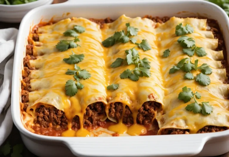 Best Cheesy Beef Enchilada Recipe – Comfort Food at Its Best!