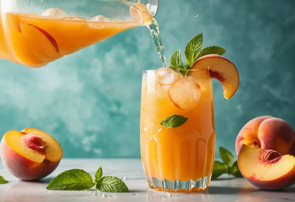 Peach Mocktail Recipe