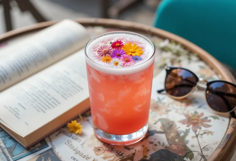 Refreshing Pink Mocktail Recipe