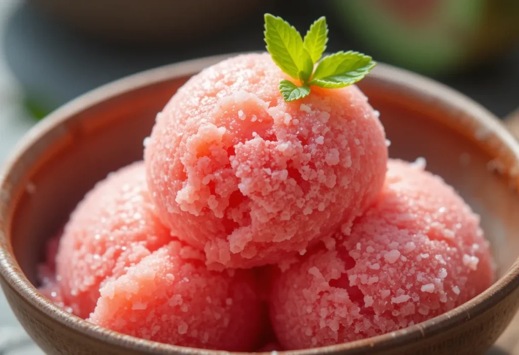 Refreshing Watermelon Sorbet Recipe
